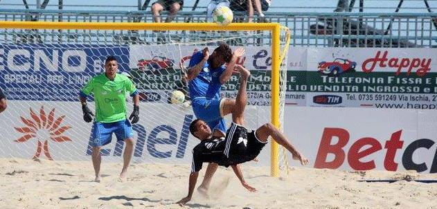 Beach soccer, bianconeri inchiodati al 6º posto