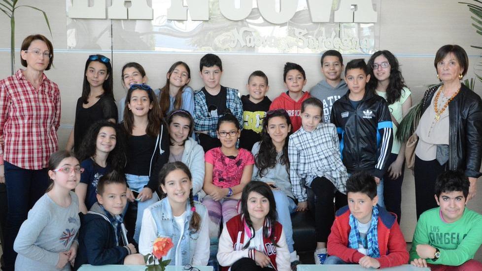 I ragazzi della quinta D alla Nuova