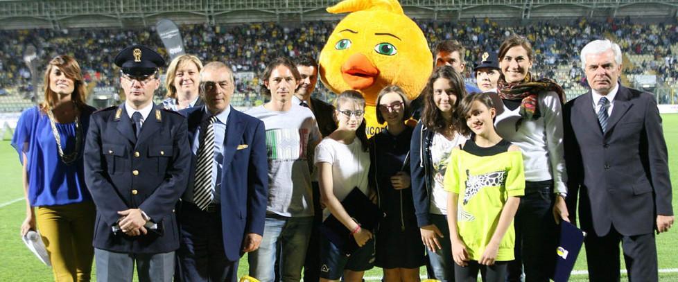 Calcio senza barriere, studenti premiati