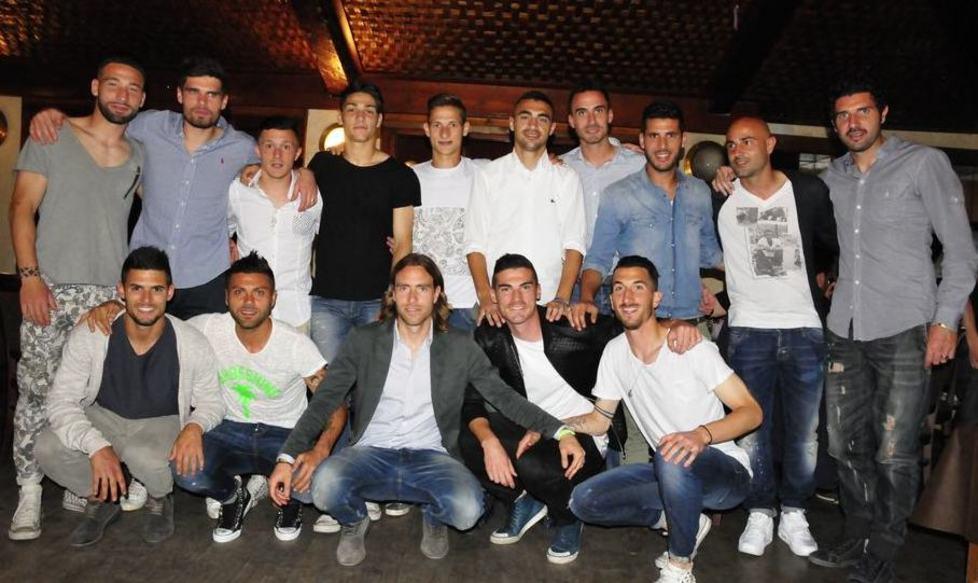 L’Empoli festeggia la serie A in Capannina a Forte
