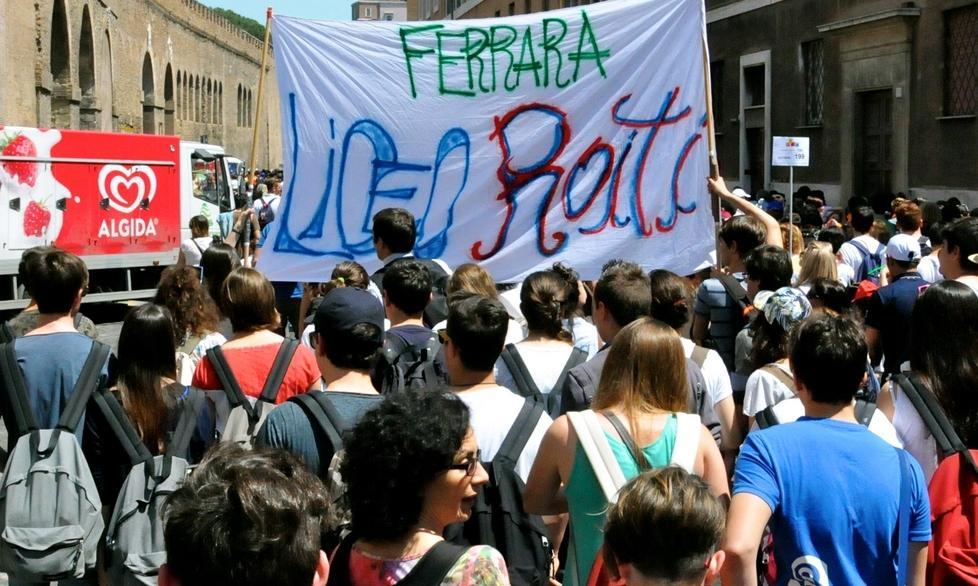 Cento liceali all’incontro con il Papa