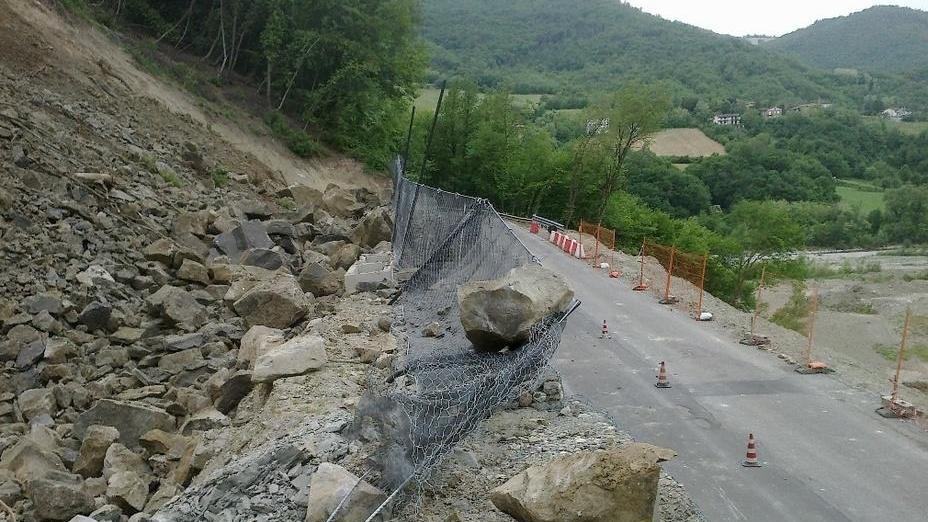 Nuova frana, la Val d’Enza divisa in due