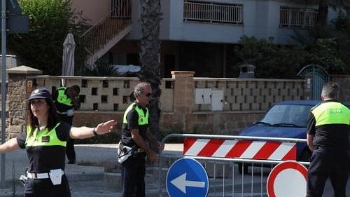 La città è blindata, ma fa festa per il rally