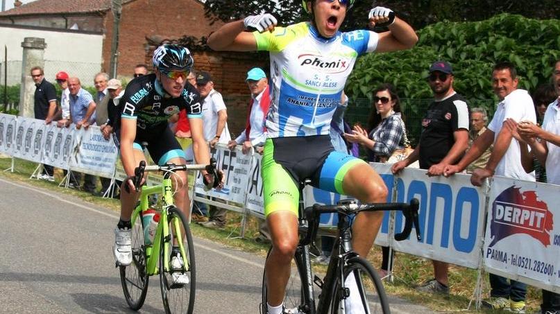 Donegà rimonta e in volata vince a Sabbioneta