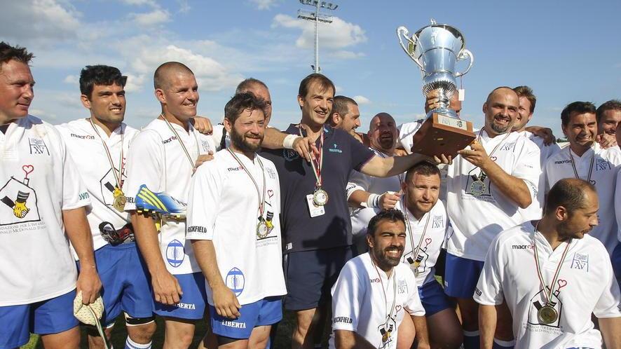 Il pisano Saviozzi in campo con gli Italian Classic