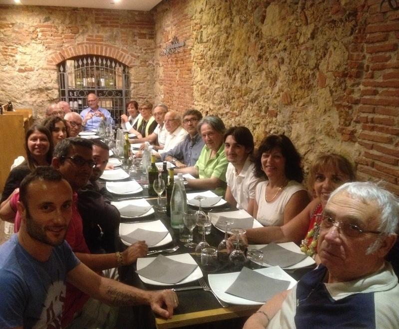 Una cena con Luci e Mazzoni