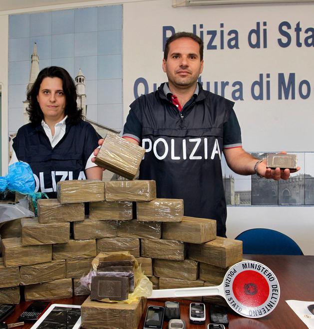 Hascisc, recuperati 30 chili destinati a Modena e Bassa -VIDEO 