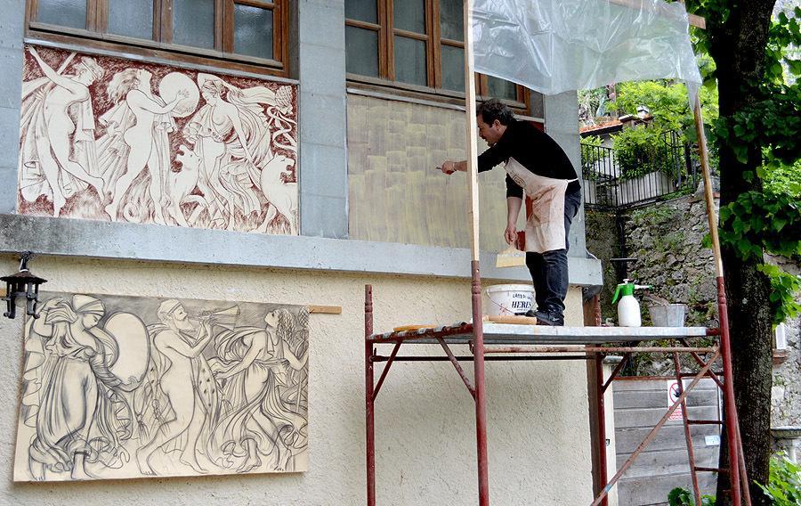 Casoli diventa il paese dei graffiti 
