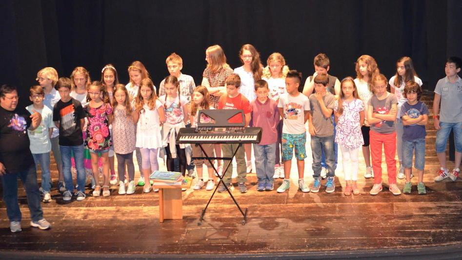 Che bravi i cantanti della QUARTA B CARDUCCI e IL MAESTRO RICCI