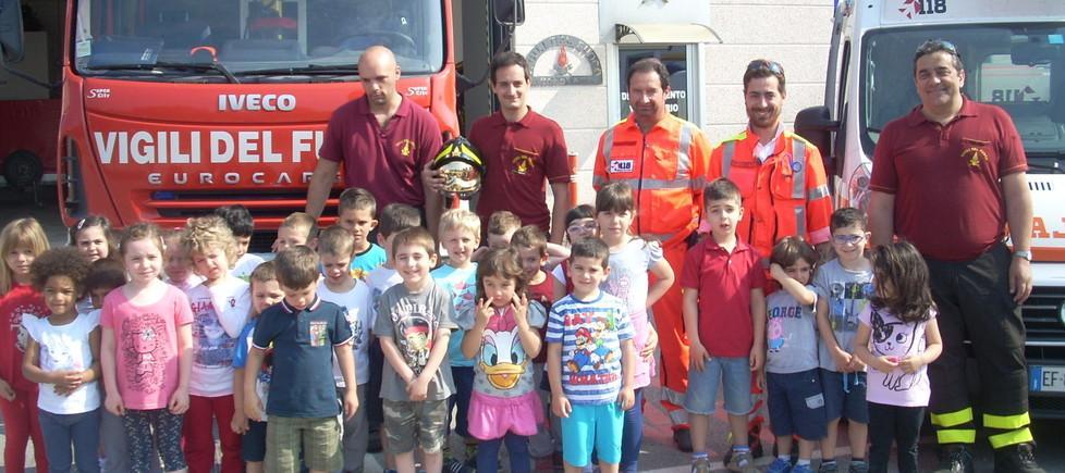 La visita della materna di Vigarano Pieve