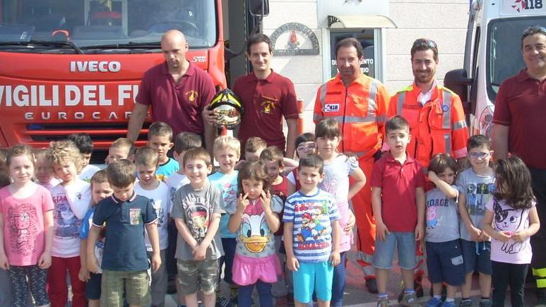 La visita della materna di Vigarano Pieve