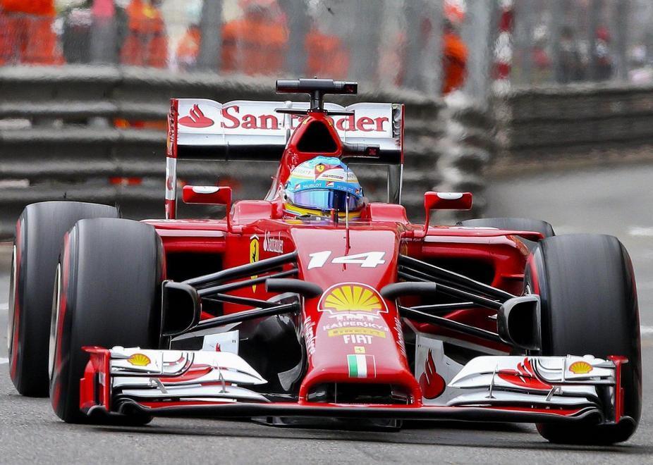 La Ferrari nel vento di Montreal 