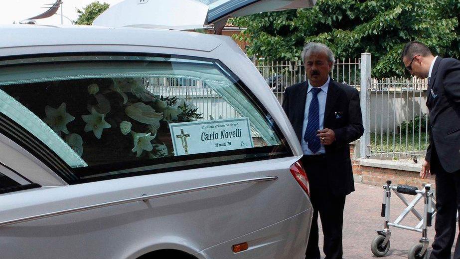Si sono svolti ieri pomeriggio i funerali di Carlo Novelli