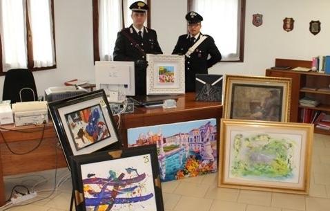 Quei quadri erano falsi Indagati due ferraresi 