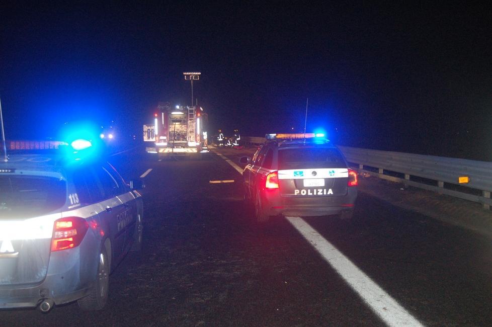 Incidente in autostrada, muore 78enne di San Martino in Rio 