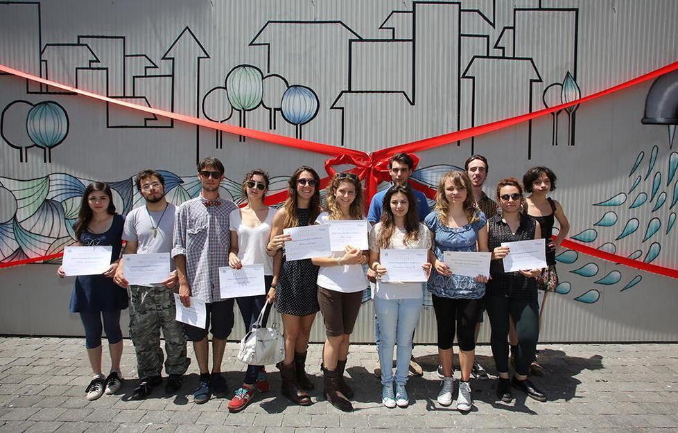 Inaugurato il murale del Virgilio 