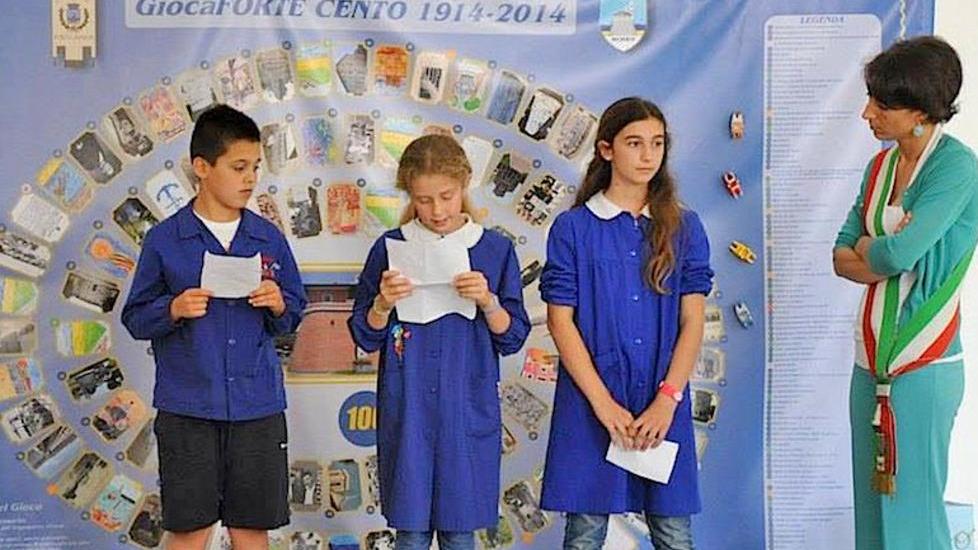 Gli alunni inventano il gioco dell’oca per il Centenario