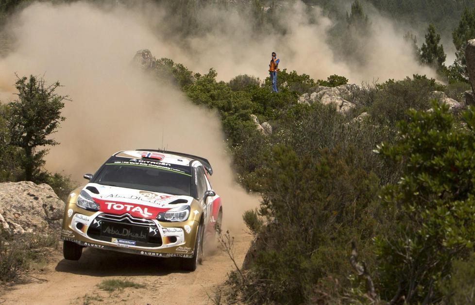 Sebastien Ogier sorpassa Latvala fermi Kubica e Giuseppe Dettori 