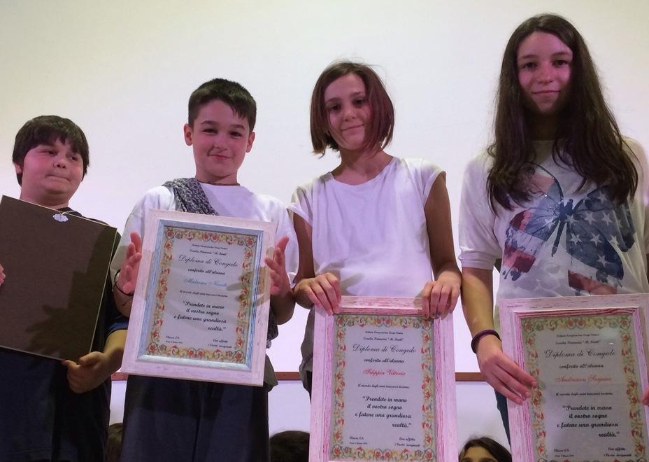 Elementari Fanti, spettacolo per i diplomi