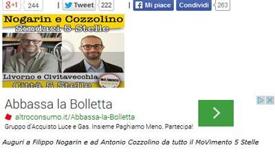 Filippo Nogarin sindaco di Livorno. Renzi: con Grillo abbiamo vinto 20-1