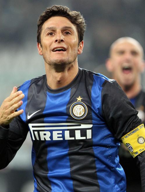 L’ultimo gol di Javier Zanetti con la maglia nerazzurra