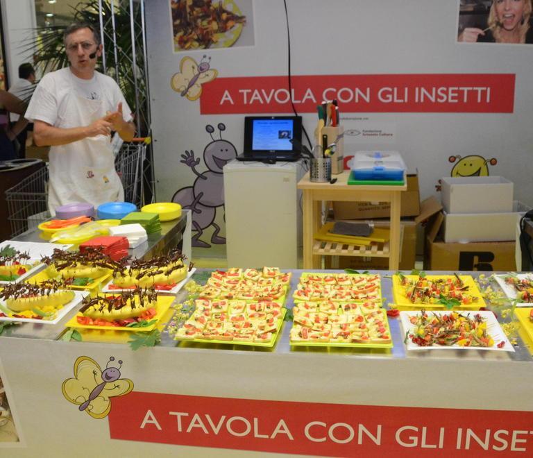 «Viva il cinghiale in umido» Critiche al locusta snack 