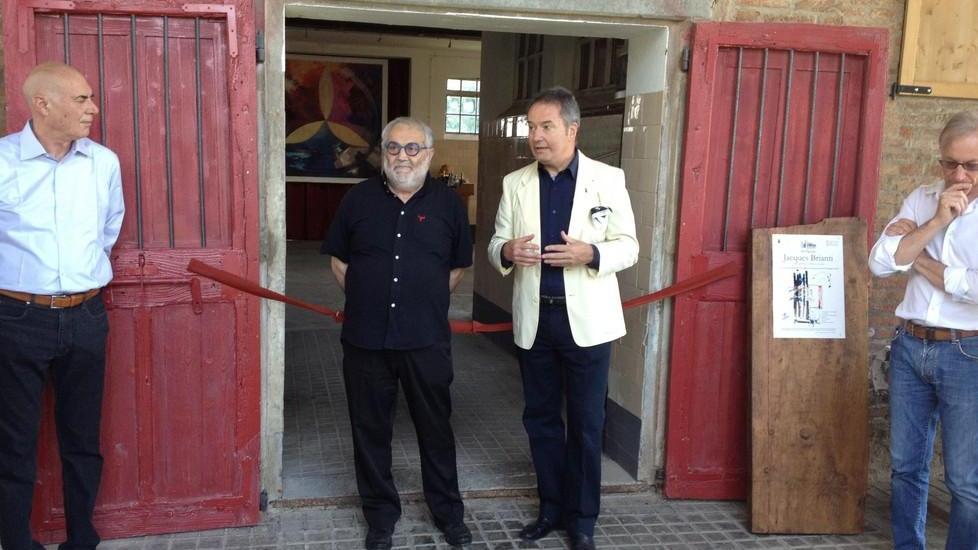 Aperta “al Fienile” la mostra di Brianti