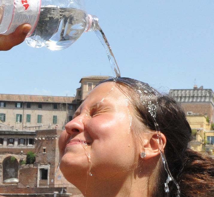 Caldo, battuto record storico La massima oltre i 36 gradi