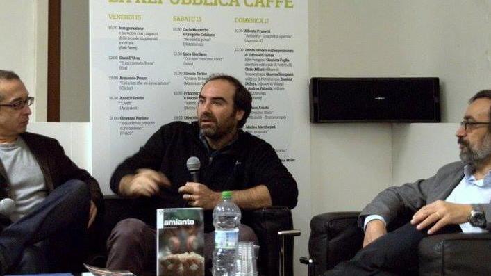 Amianto e acciaio, Prunetti presenta il suo ultimo libro