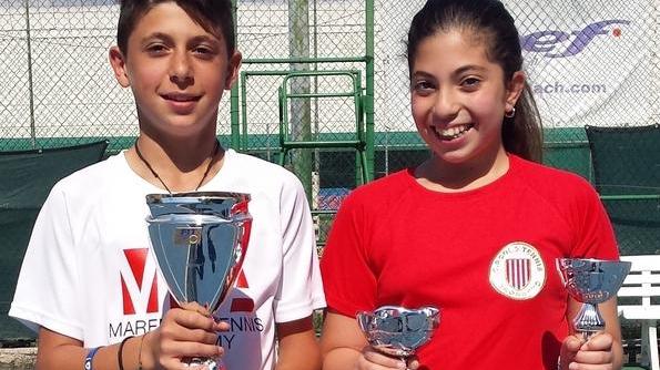 Tennis, Alessandro ed Erika campioni toscani