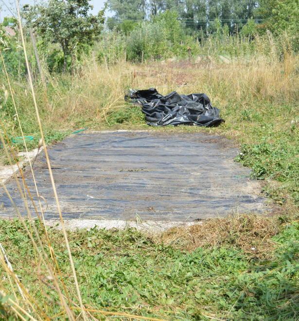 Smontano una piscina e se la portano via 