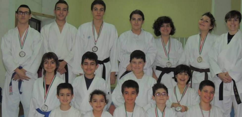 La Dojo Karate Leonardo Sassari in evidenza ai regionali