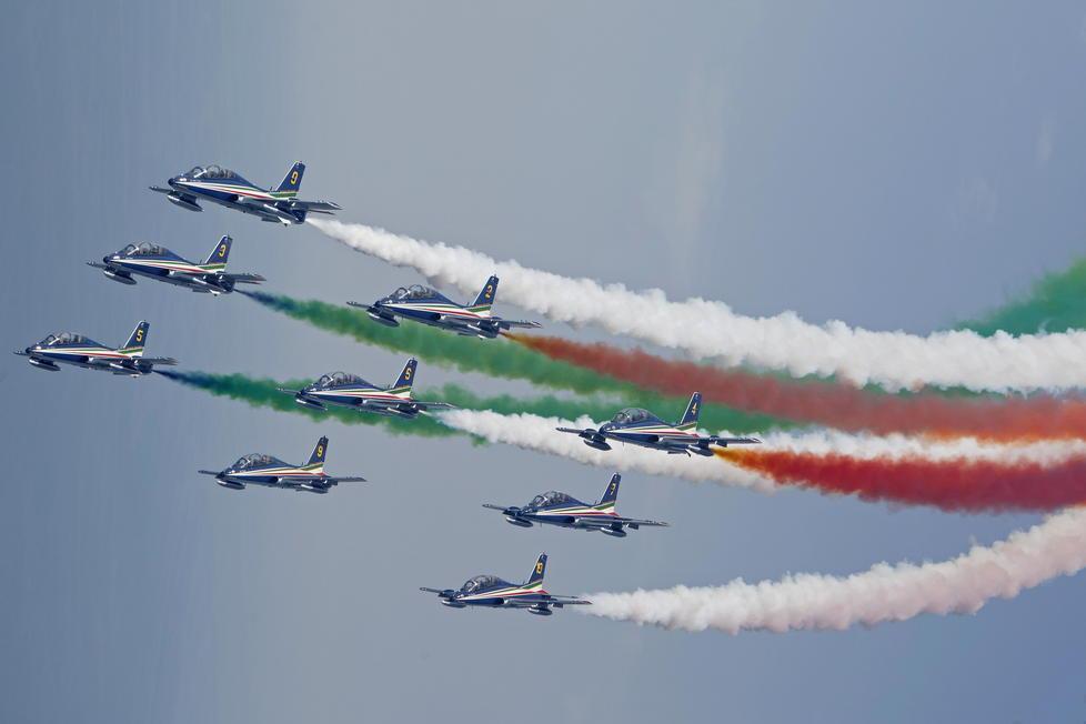 Weekend con le Frecce Tricolori a Forte (meteo permettendo) 