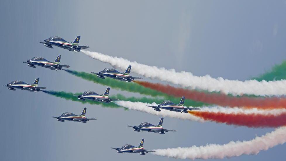 Weekend con le Frecce Tricolori a Forte (meteo permettendo)