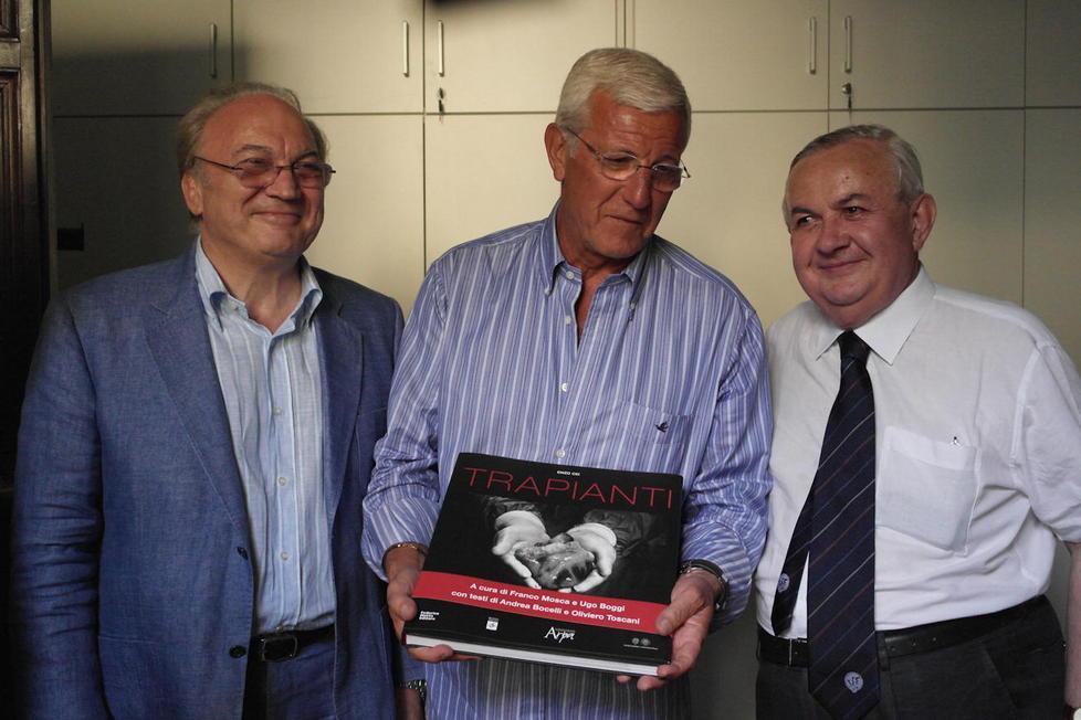 Lippi al Sant’Anna, il calcio come la vita: «Si vince col gruppo» 
