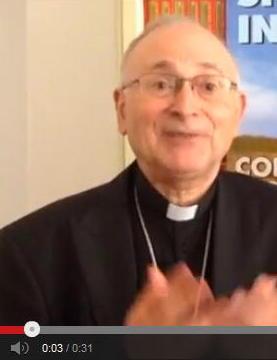 L’arcivescovo invita i fedeli con un video messaggio 