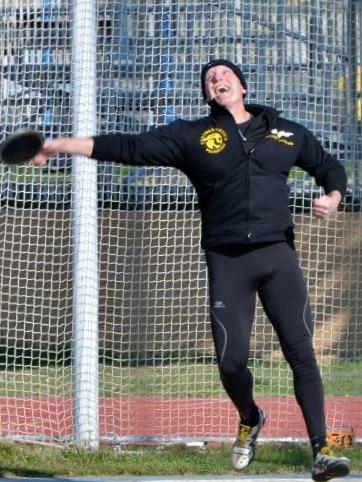 Master, secca doppietta a Siena Rocchi vince disco e martello