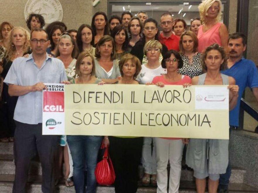 Nel D-Day della Giornata dell’economia il presidio di protesta dei lavoratori