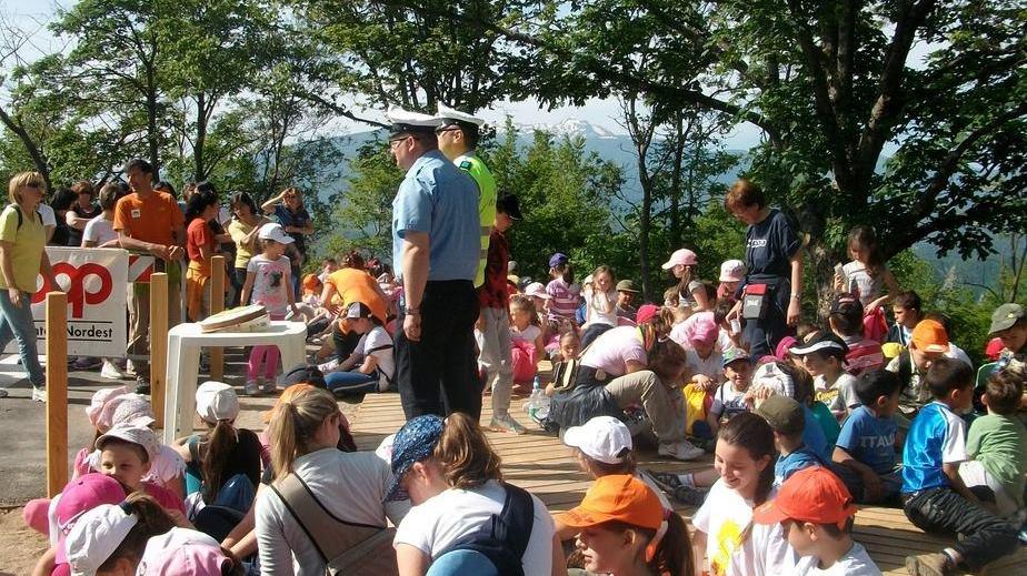La festa di chiusura del “Pedibus”