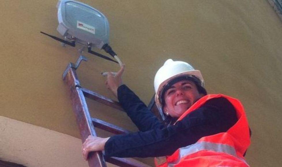 Connessione wifi gratuita vicino al municipio e al parco