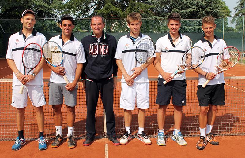  Tennis, il Ct Albinea cala il poker per la promozione 