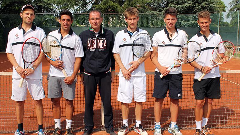 Tennis, il Ct Albinea cala il poker per la promozione