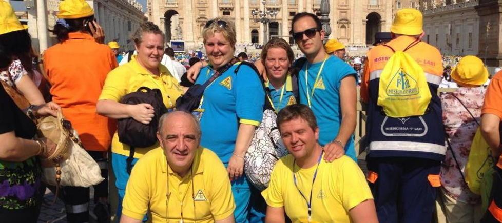 Anche da Pontedera per fare festa con papa Francesco