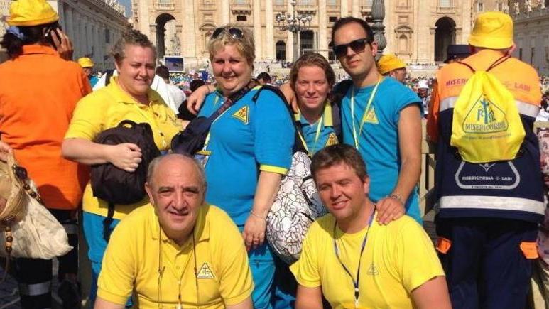 Anche da Pontedera per fare festa con papa Francesco