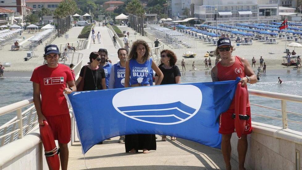 Bandiera blu a Lido di Camaiore