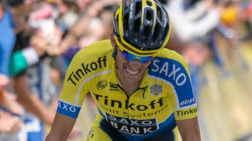 Ciclismo, Contador balza in testa al Delfinato