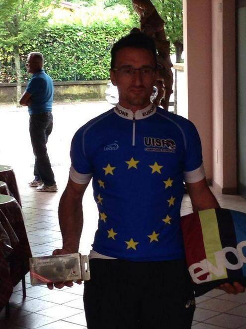 Federico Colonna campione Europeo fra i cicloamatori 