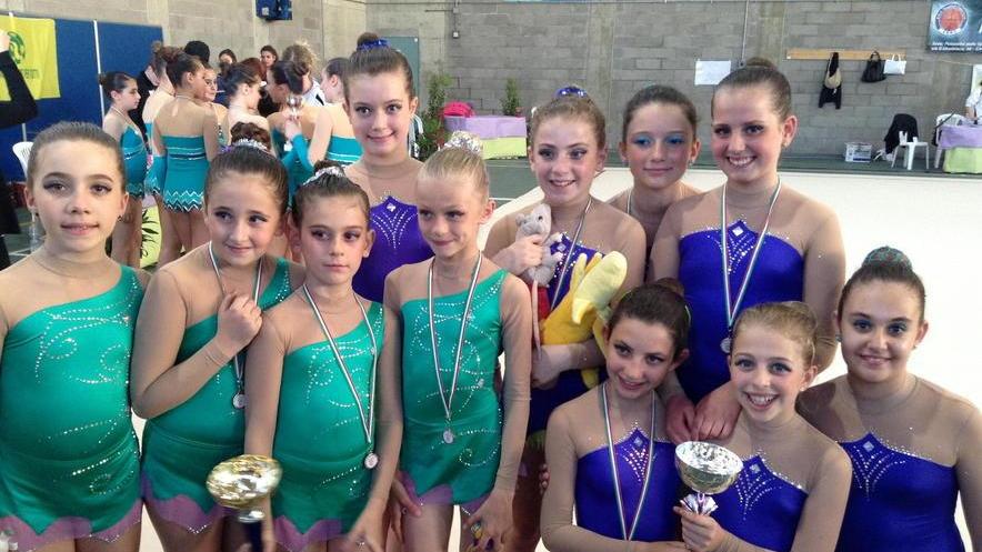 Ritmica: la Cierre fa man bassa di medaglie