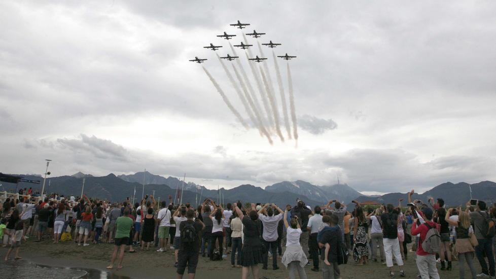 In centomila al Forte per le Frecce Tricolori 