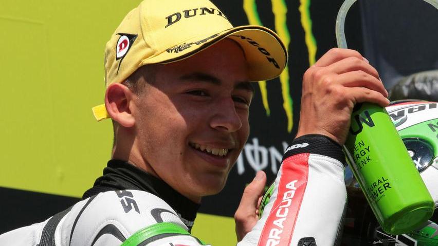 Marquez junior come il fratellone Bastianini è secondo